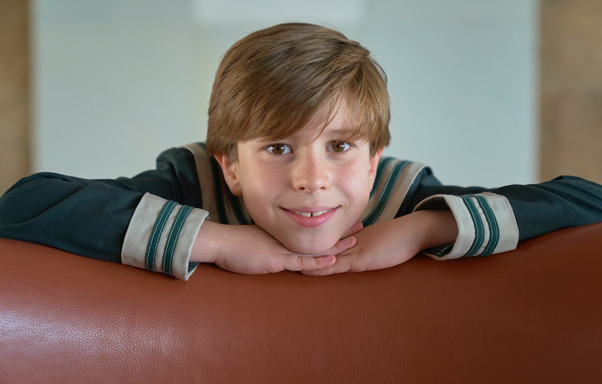 Retrato comunión niño Daniel