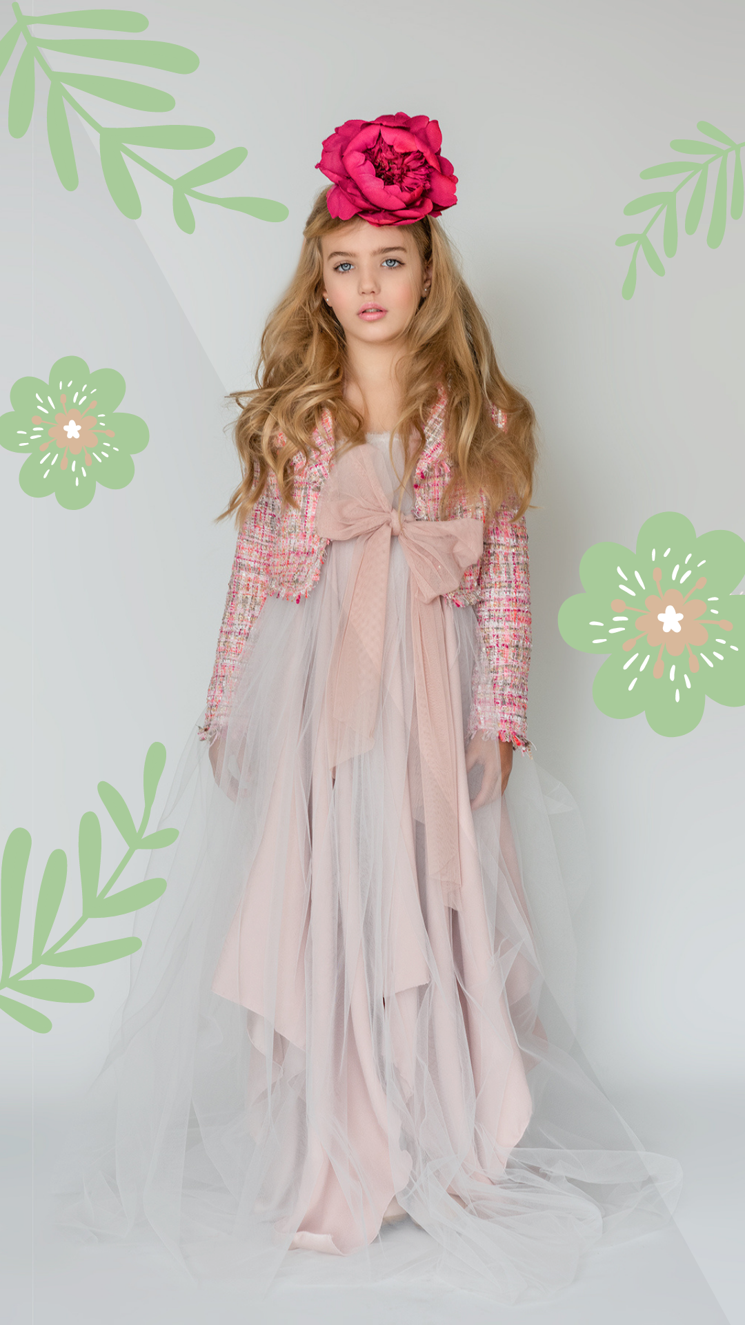 Vestido de ceremonia para niña 3