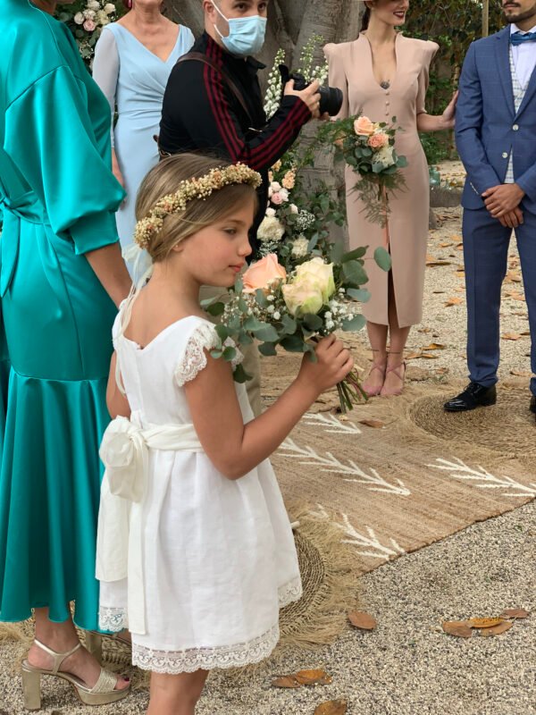 VESTIDO CEREMONIA NIÑA - Imagen 2