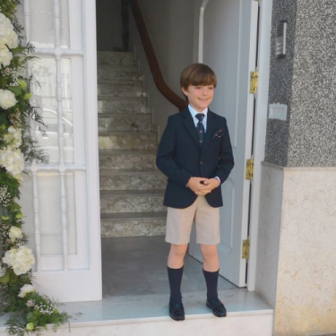 traje comunion niño
